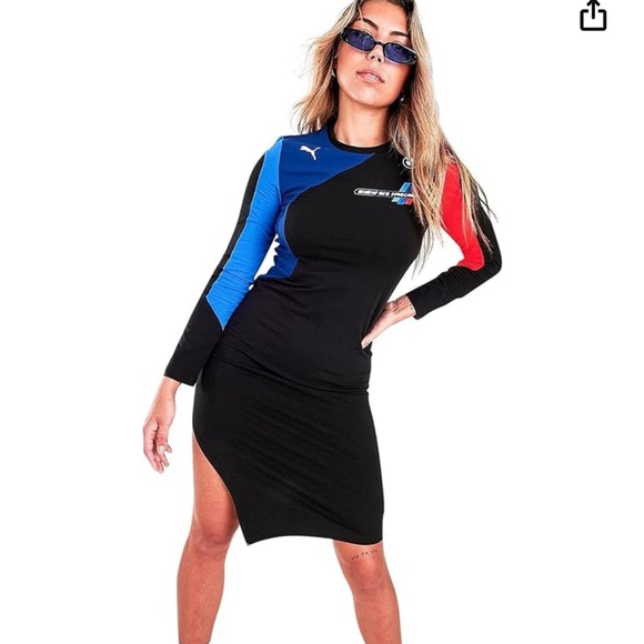 PUMA Women's BMW M Motorsport Street Dress - Picture 1 of 16